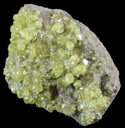 Lemon Yellow Sulfur Crystals - Bolivia #51583